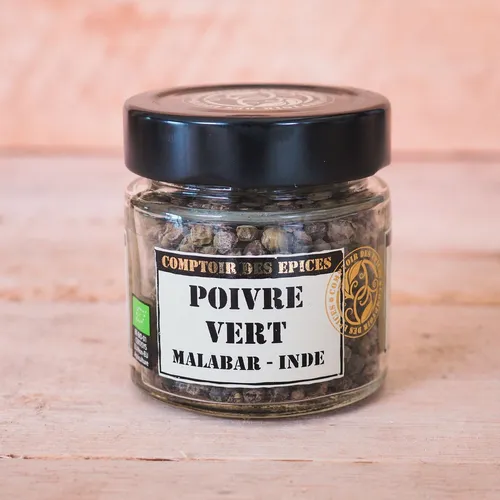 Poivre Vert BIO (Malabar - Inde)