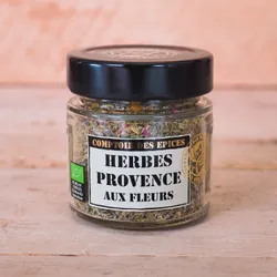 Image Herbes de Provence BIO (100 % France) aux Fleurs