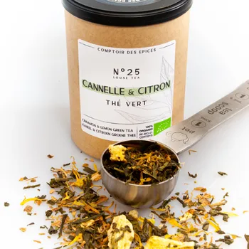 Image Thé Vert Cannelle & Citron BIO