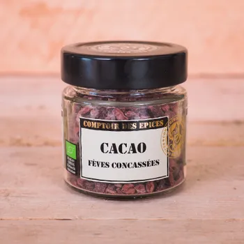 Image Cacao Fèves torréfiées gruées BIO (Perou)