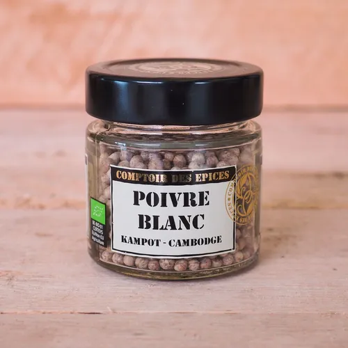 Poivre Blanc BIO (Kampot - Cambodge)